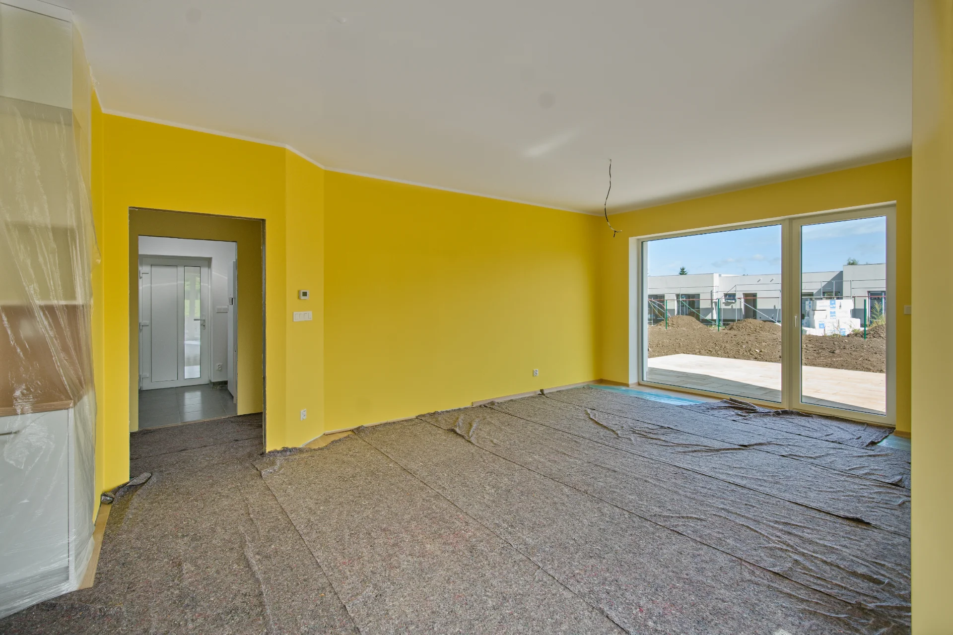 Foto z výstavby 1. etapy