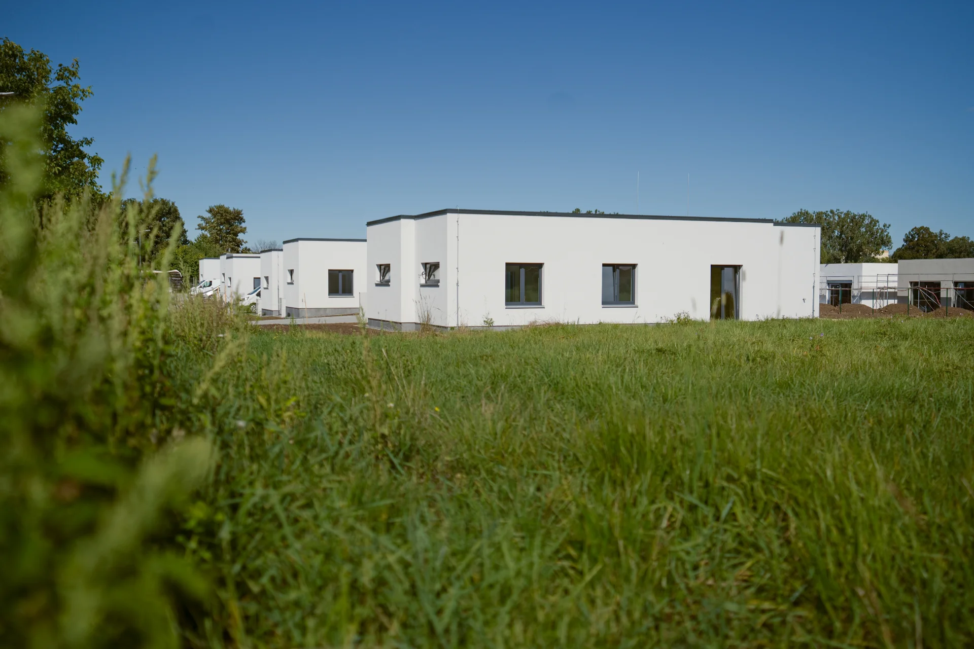 Foto z výstavby 1. etapy